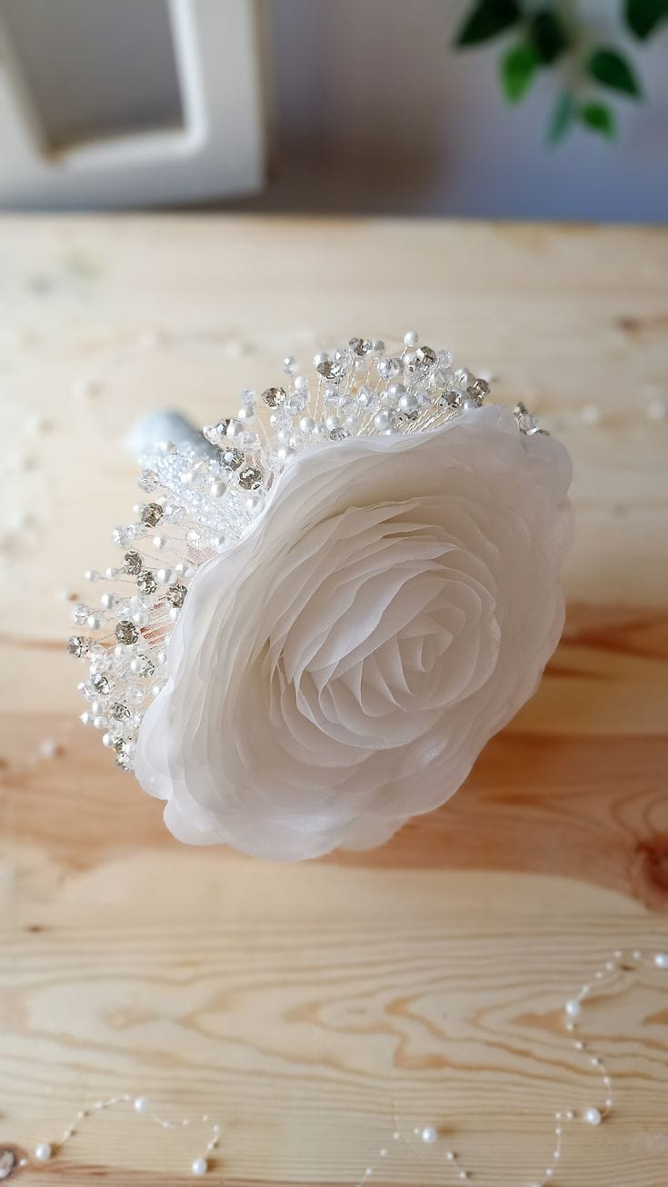 Rose de Cristal - Mini Bouquet Éternel