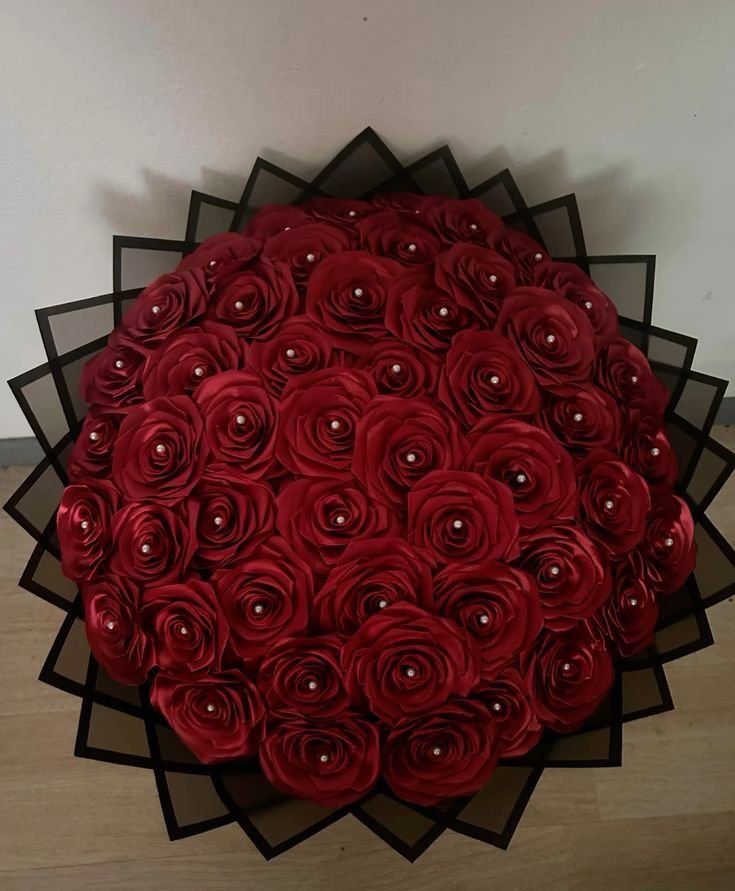 Passion Éternelle - Bouquet de Roses Rouges Géant