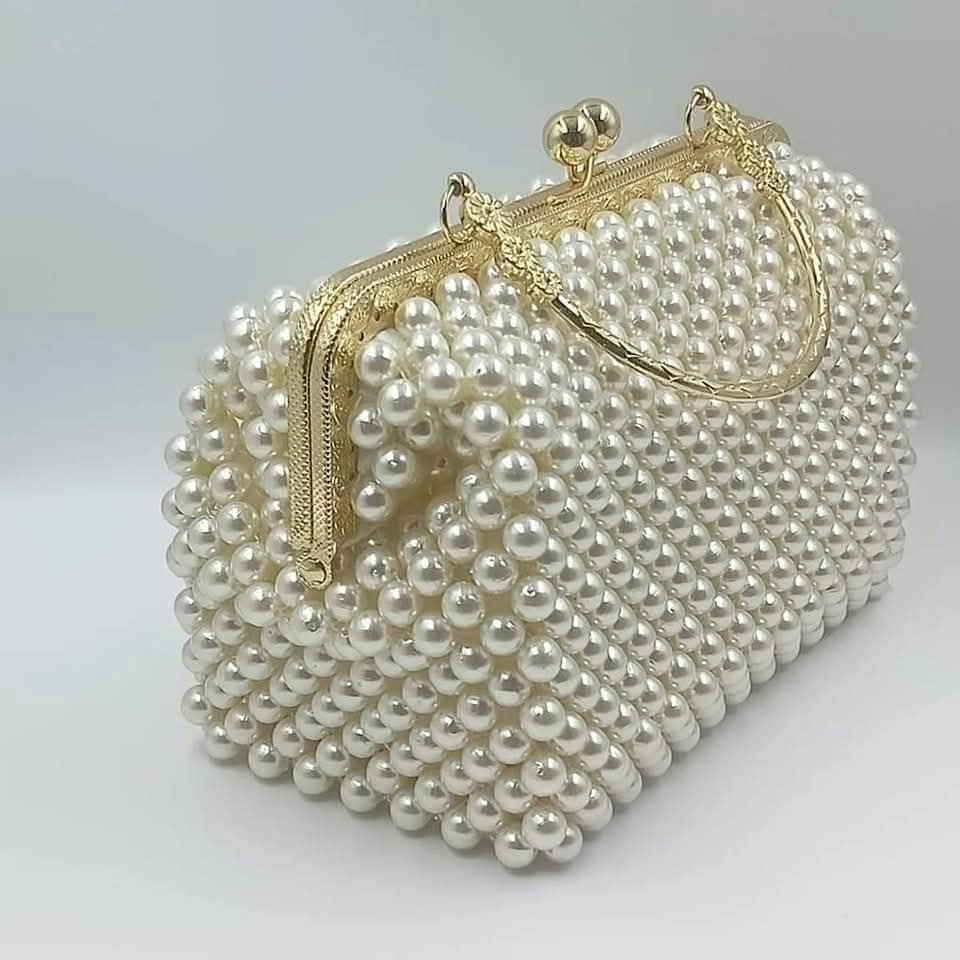 Sac Perlé Royal - Pochette de Soirée Luxe